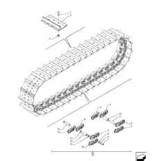 MAGLIA GIUNZIONE PER TRATTORI CINGOLATI