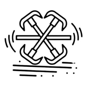 Denti erpici rotanti