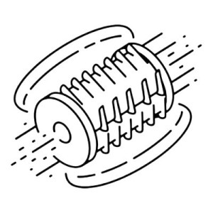 Battitore componenti